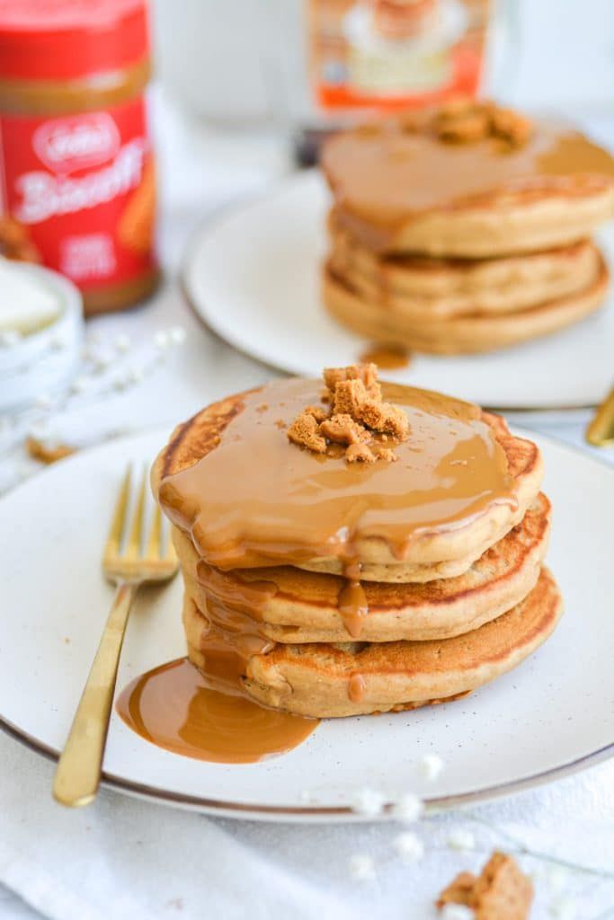 Biscoff American pancakes