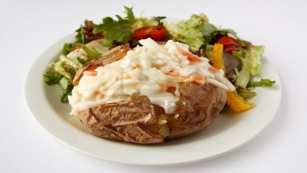 Coleslaw Jacket Potato