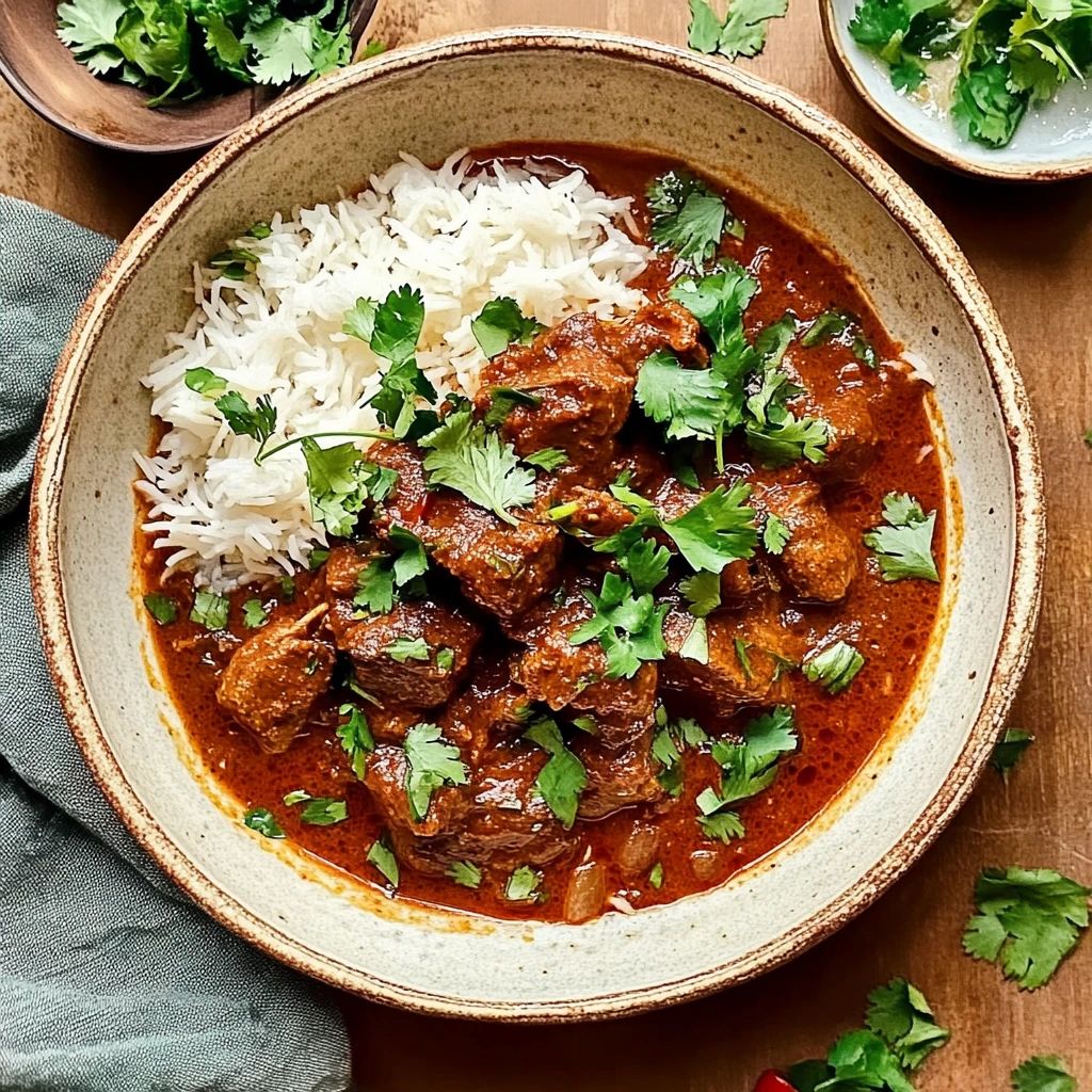 Lamb Curry & Rice
