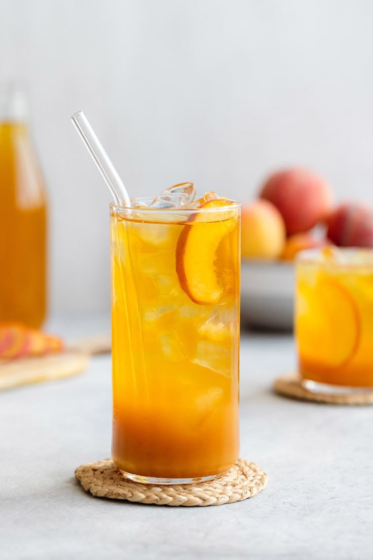 Peach Green Tea