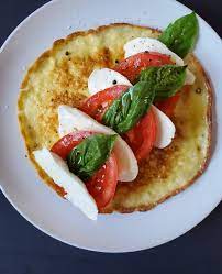 Tomato, Mozzarella & Pesto (Itallian Flag) Crepe