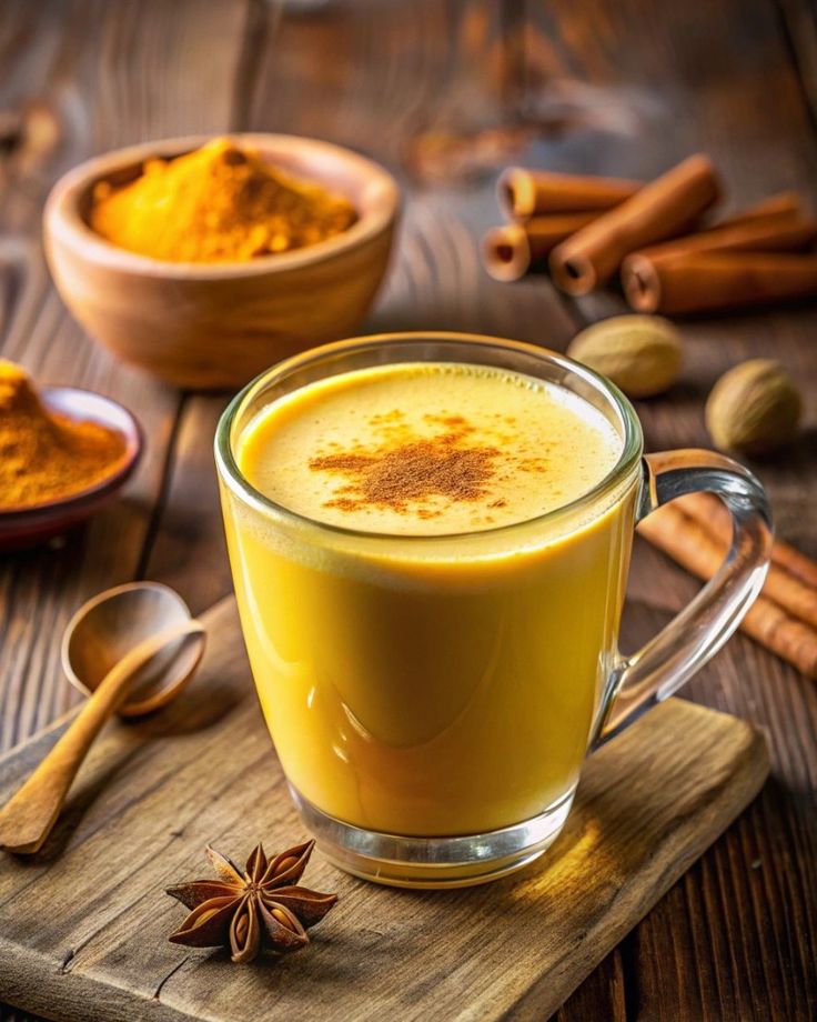 Turmeric Coffee Latte