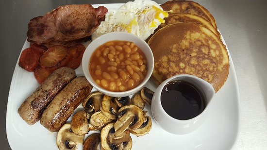 American Pancake Full Eng Breakfast