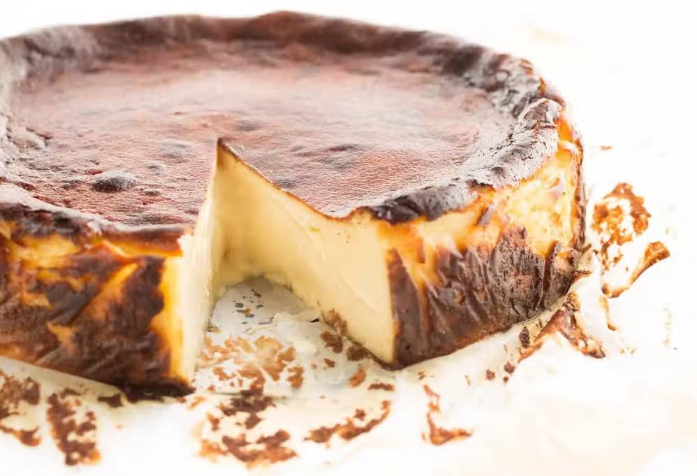 Burnt Basque Vanilla Cheesecake