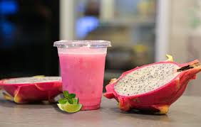 Cheesy Dragon Fruit Green Tea