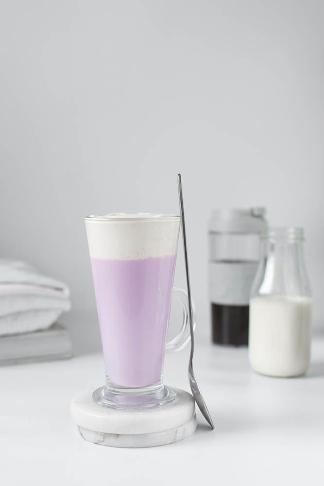 Cheesy Taro Milk Tea