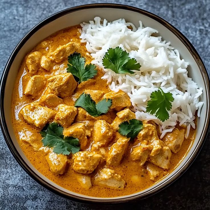 Chicken Korma & Rice
