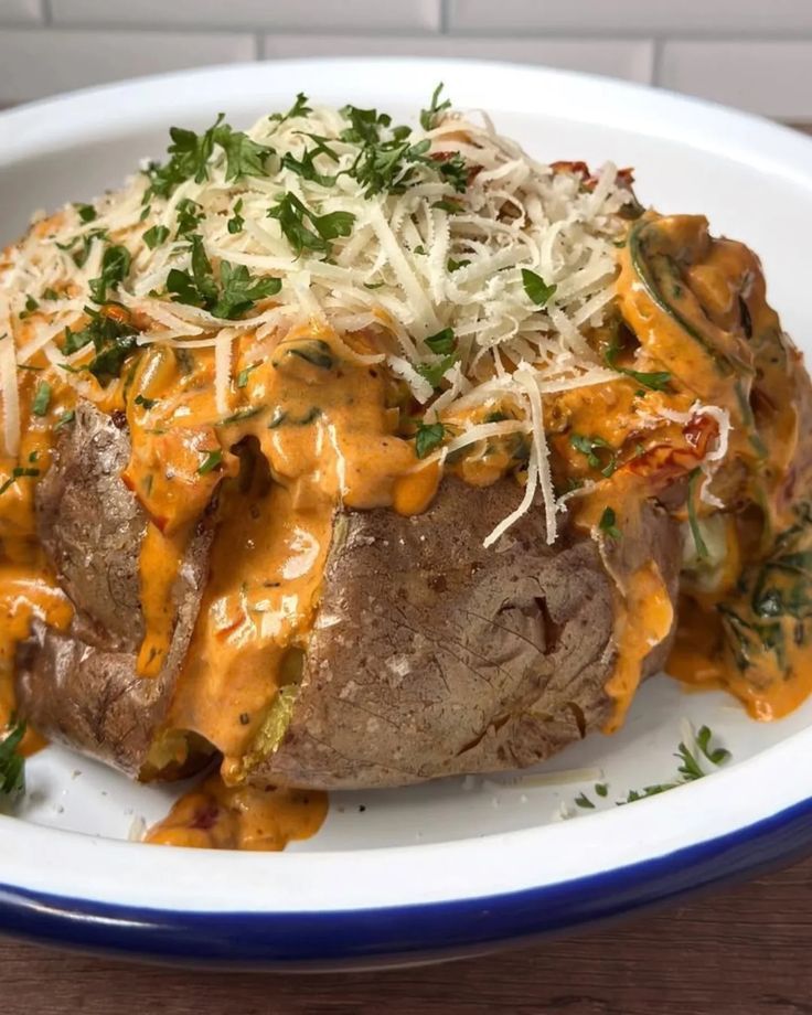 Chicken Korma Jacket Potato