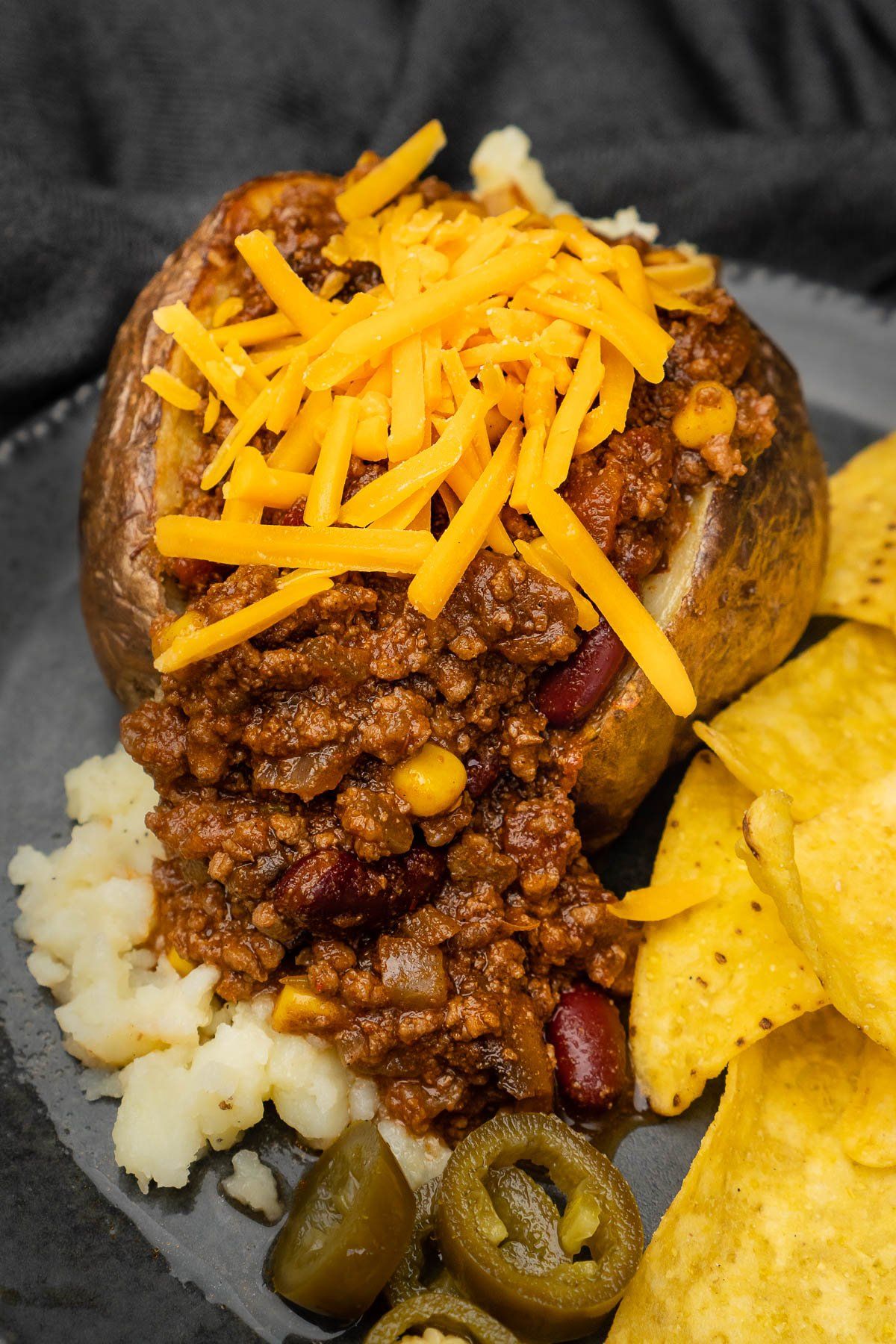 Chilli Corn Carne Jacket Potato