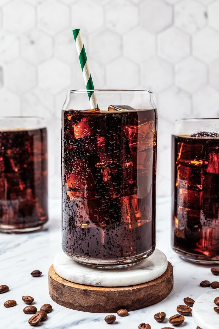 Iced White Americano