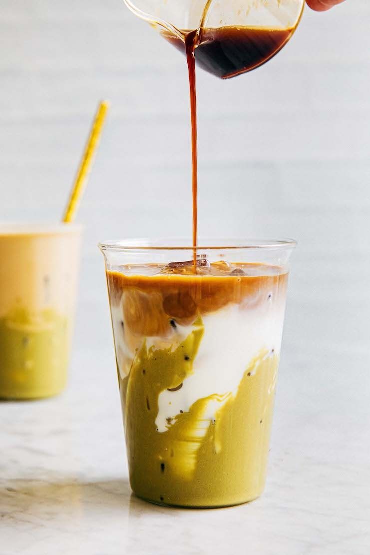 Pistachio Iced Latte