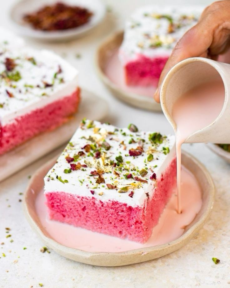 Kashmiri Pink Cake