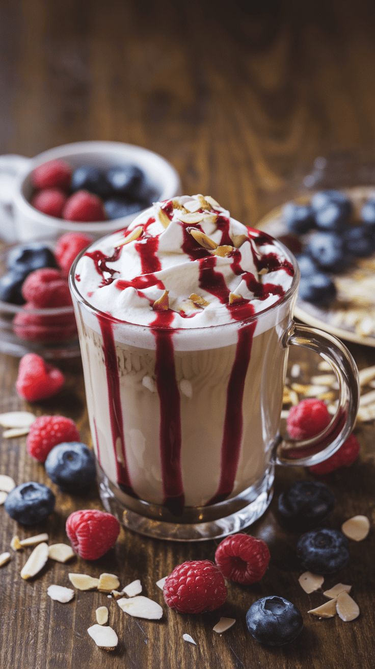 Raspberry Mocha Latte