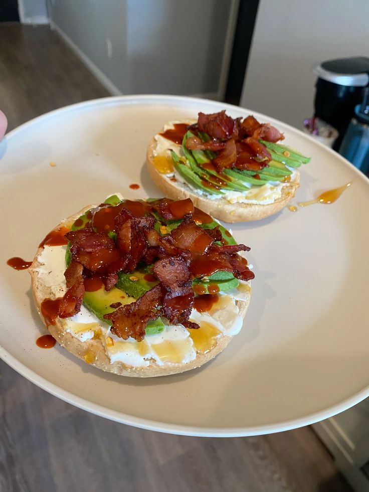 Turkey Ham Cream Cheese & Avocado Bagel